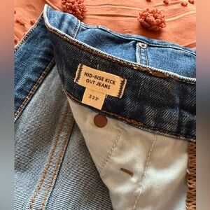 Madewell Mid-Rise Kick Out Jeans 32P